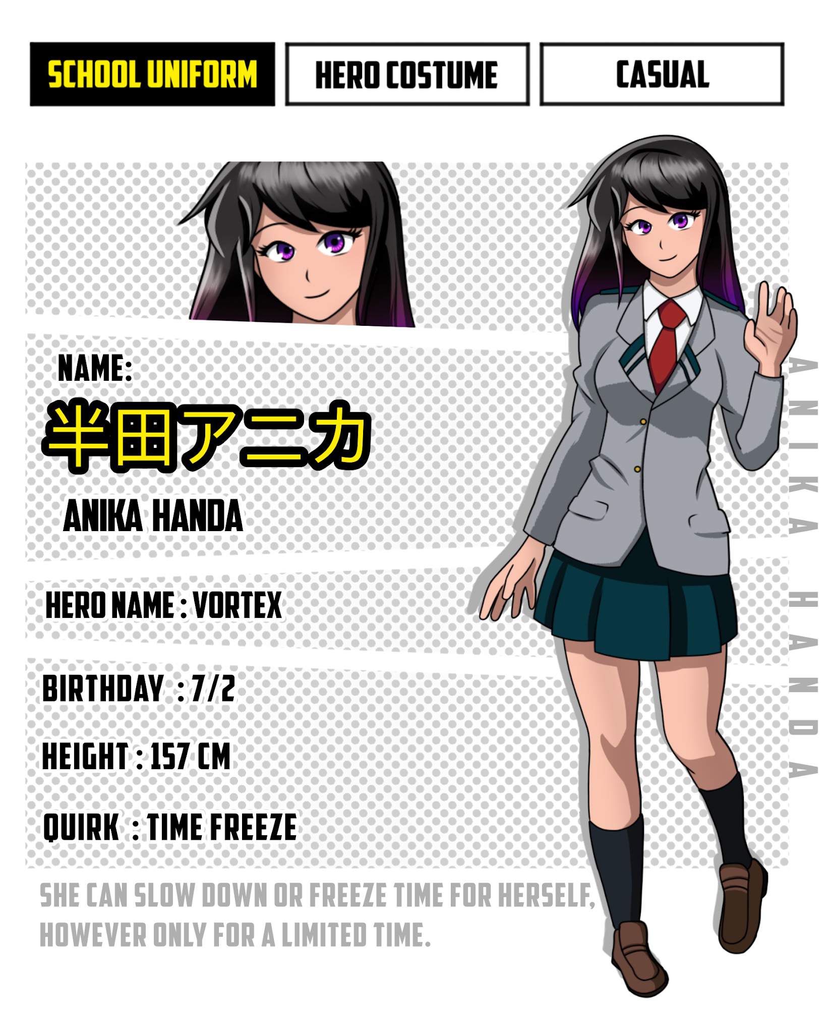 My OC Anika Handa | My Hero Academia Amino