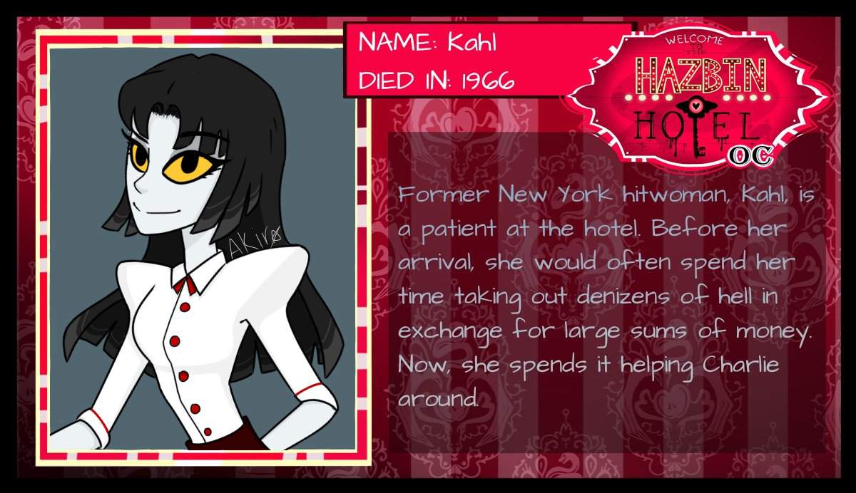 My OC: Kahl | Hazbin Hotel (official) Amino