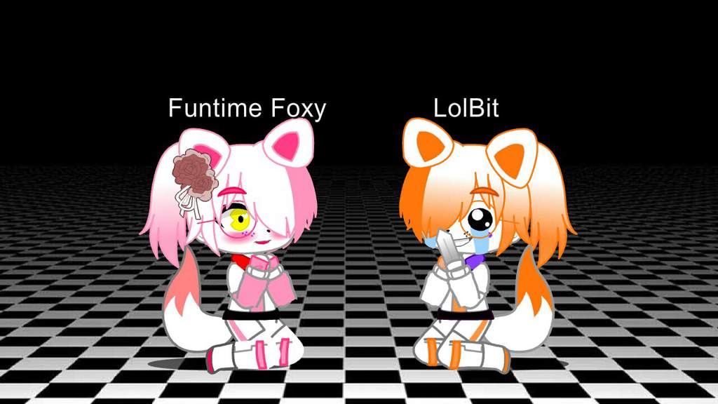 Lolbit X Fun Fun Foxy Gacha Fnaf World Amino 3940