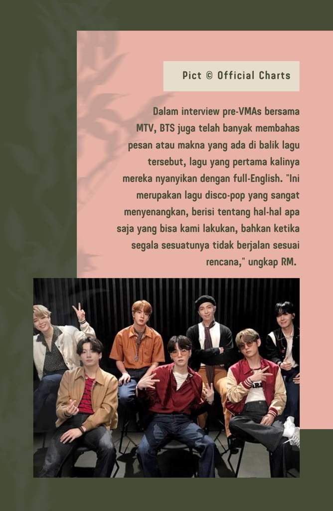 Article Translation] - BTS Mewarnai New York dengan Debut di VMA 