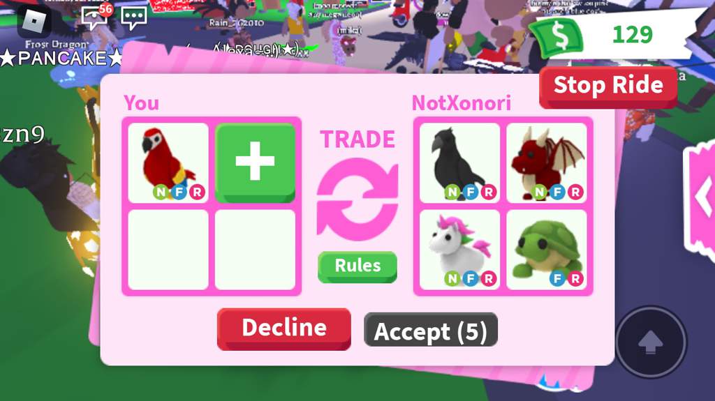 W F L Roblox Adopt Me Amino