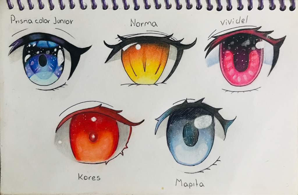 Probando colores | Ojos anime N1 | Arte Anime Amino Amino