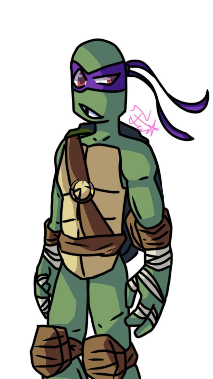 Drawing Donnie in 20 minutes | TMNT HQ Amino