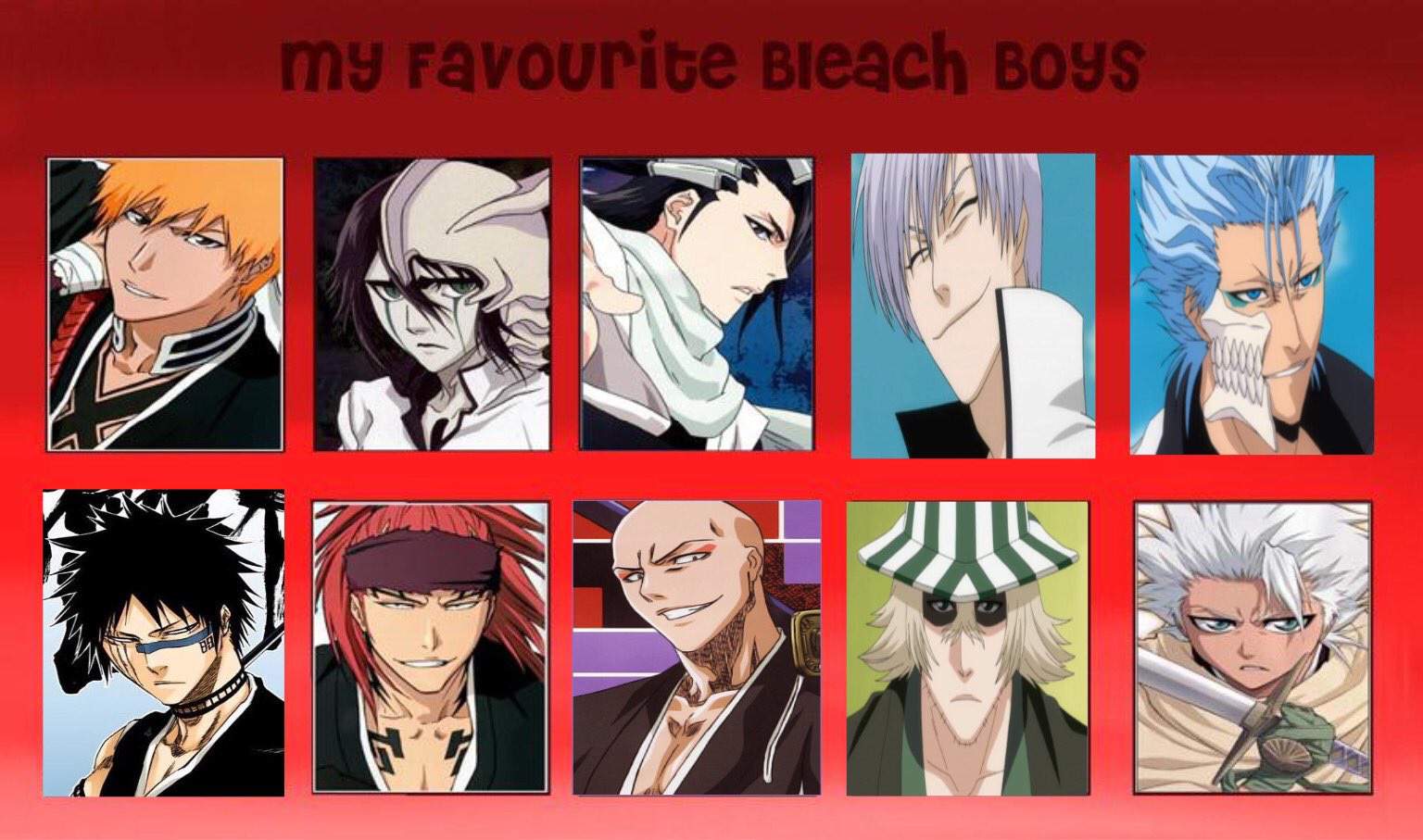 Anime bleach my fav characters | Anime Amino