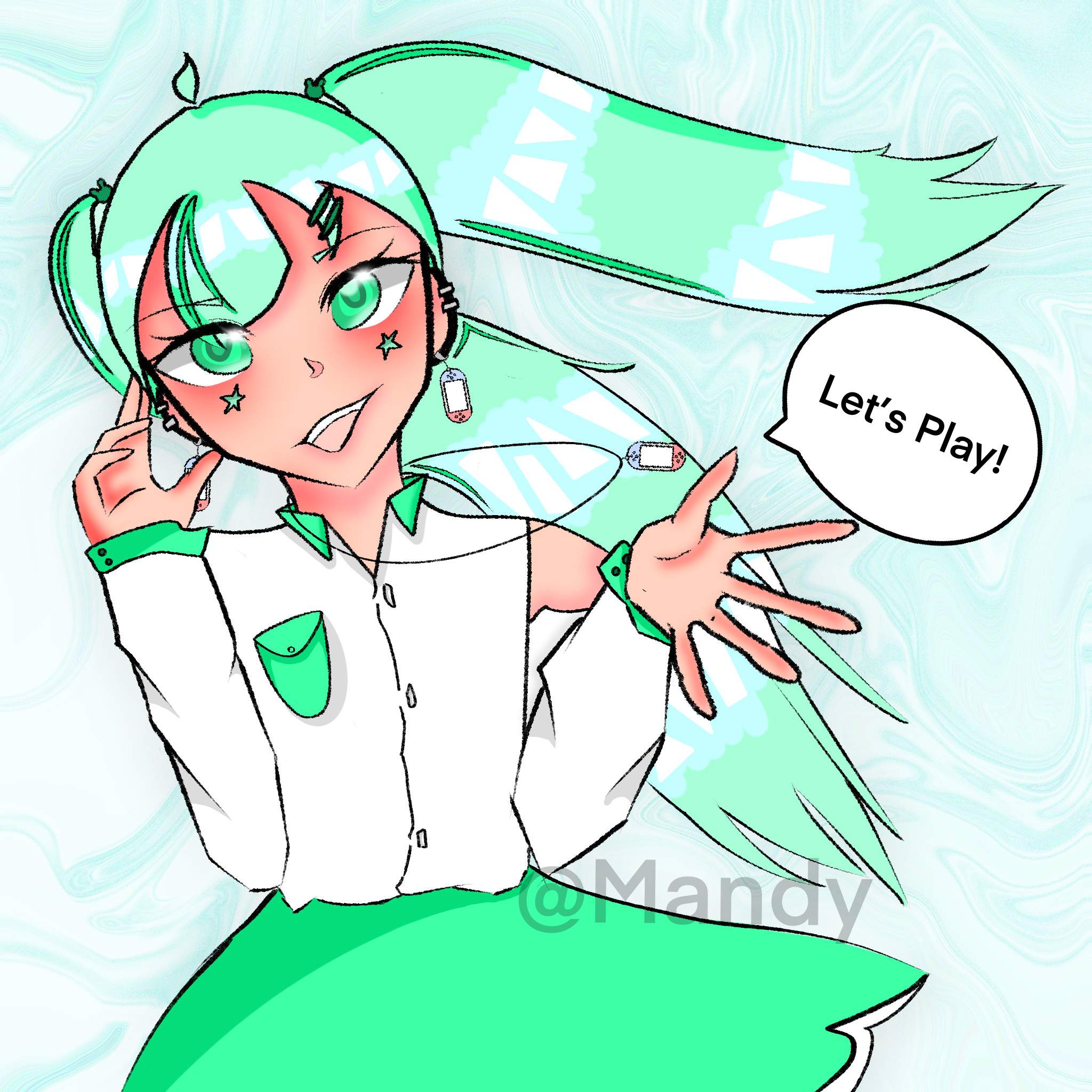 Gamer MIKU Ⓜ️ | Art, OC's And Roleplay! Amino