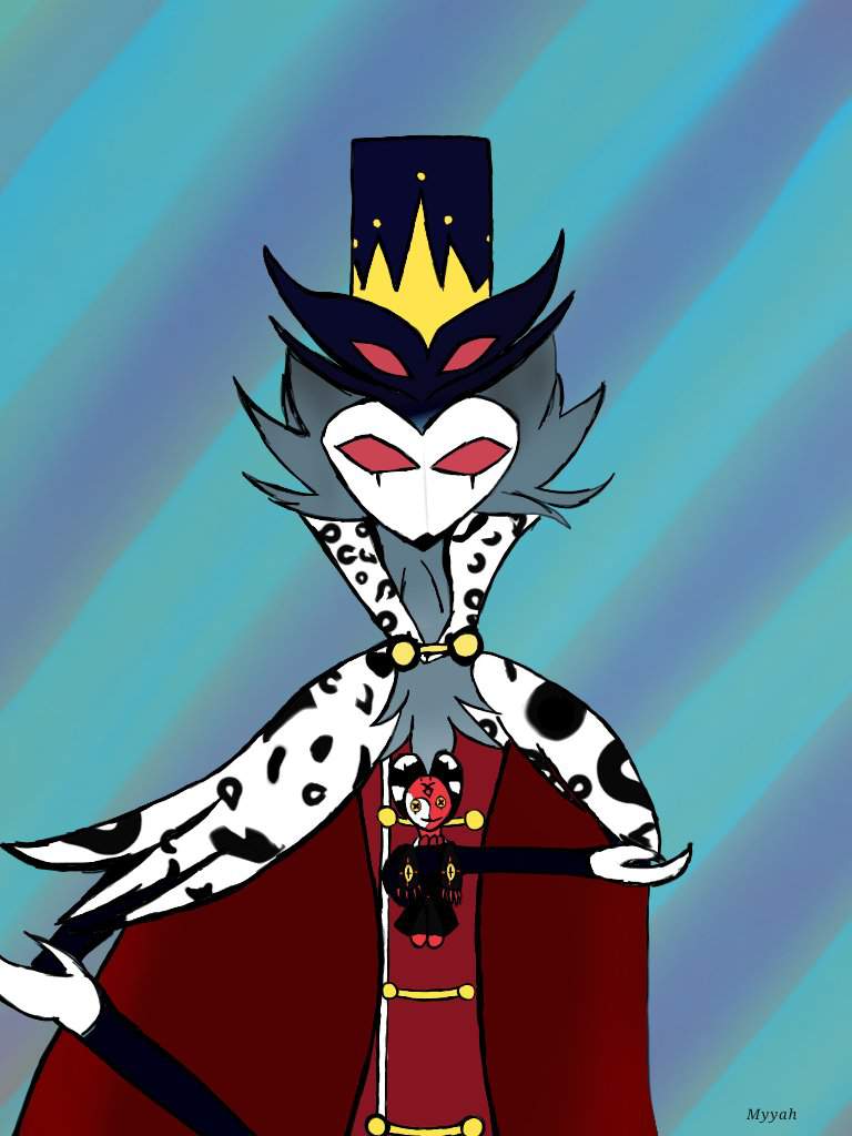 Stolas and his blitzo plushie | Hazbin Hotel (official) Amino