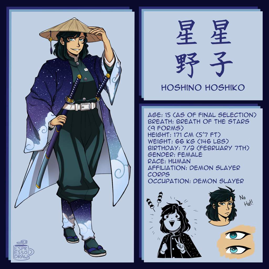 Hoshiko Hoshino Ref [Old??] | Demon Slayer: Kimetsu No Yaiba Amino