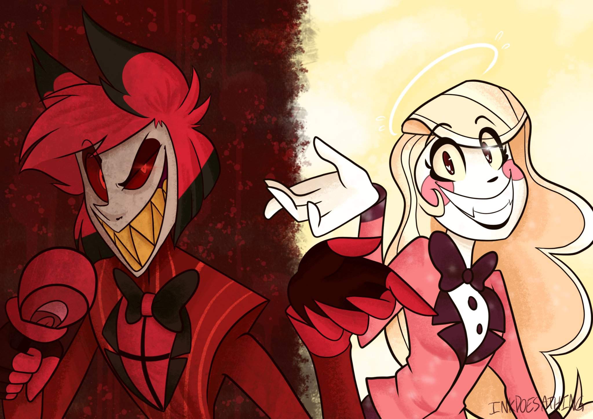 Redemption Vs Damnation Challenge Winners | Hazbin Hotel (official) Amino