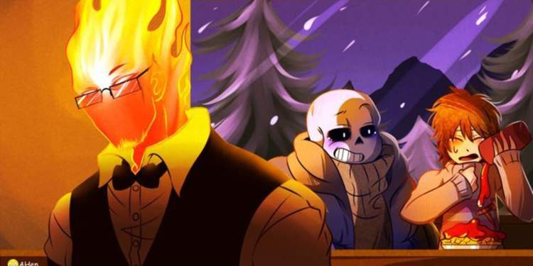 Grillbys Sans Universe Amino