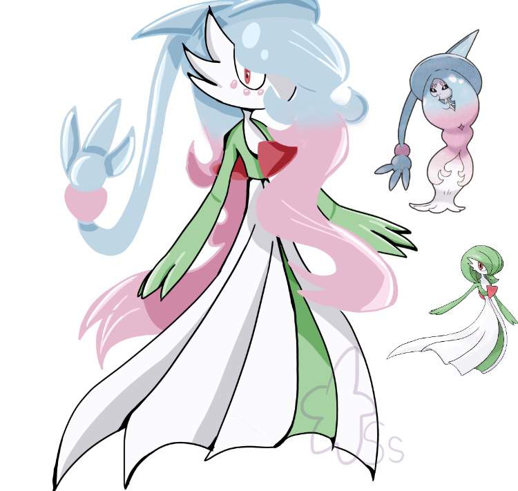 Pokemon Fusions- Gardevoir+Hatterene | Pokémon Amino