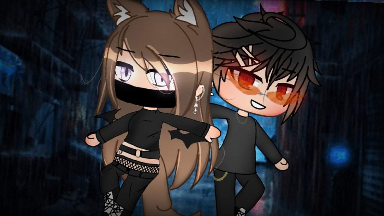 Here's a crime edit with my ocs.they robbed the bank. | Gacha-Life Amino