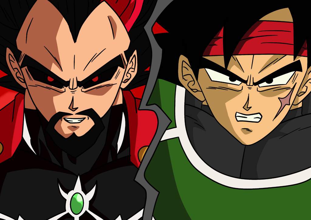 king vegeta and bardock fusion