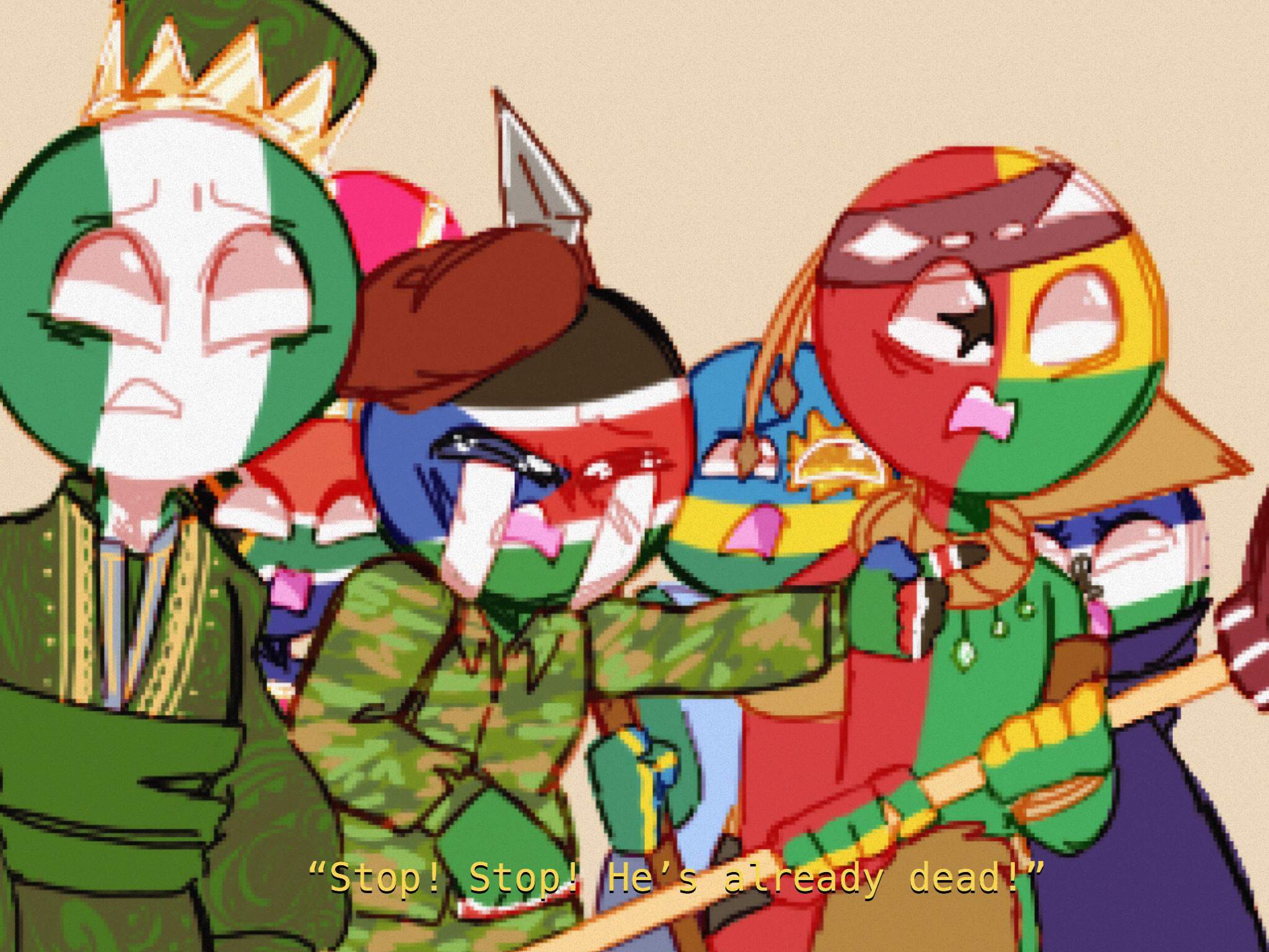 “Stop! Stop! He’s already dead!” | •Countryhumans Amino• [ENG] Amino