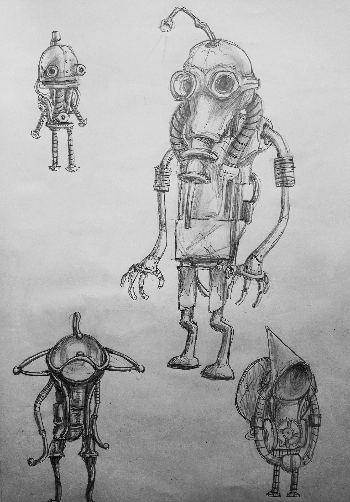 Scrap robots | Art Amino