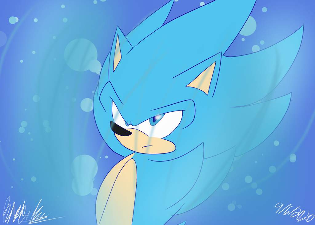 💎 Super Sonic Blue 💎 | Sonic the Hedgehog! Amino
