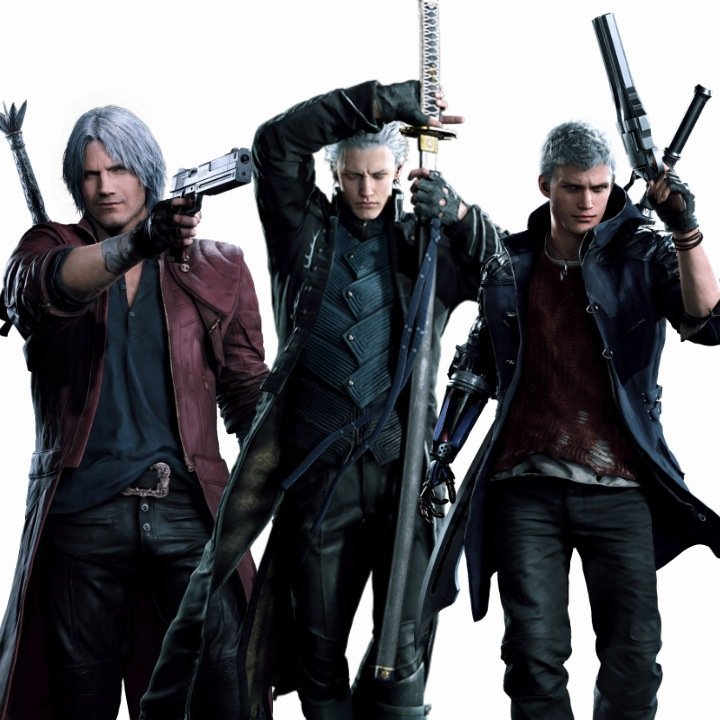 DMC3 Super Dante VS Current Dante, Vergil, Nero | Battle Arena Amino Amino