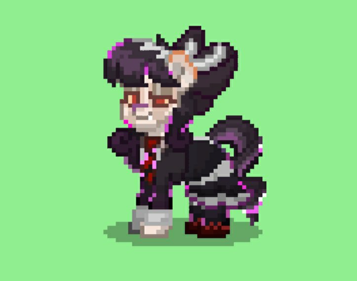 Um, yeah, I tried to make Celestia Ludenberg🗿👍🏻 | Pony Town Amino