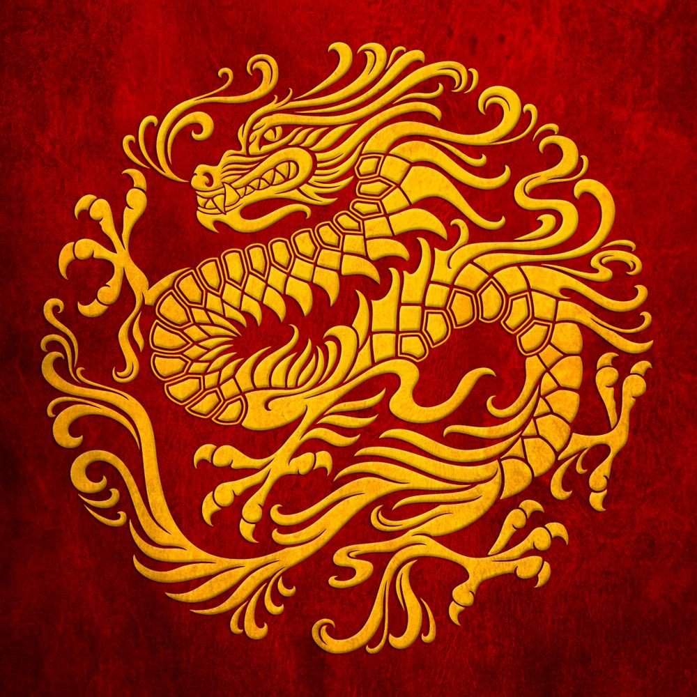 Золотой дракон Китай