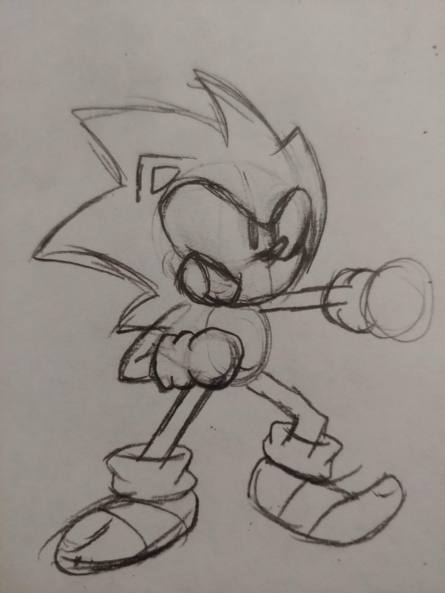 The sketch-hog is back...I think :V | Sonic the Hedgehog! Amino