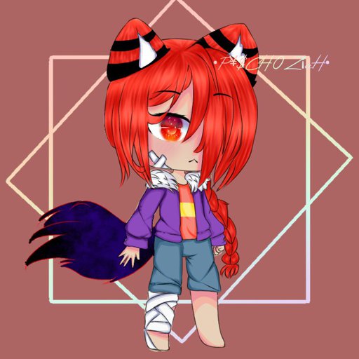 Mipan Is Busy Now Gacha Life Amino - single dipped red hair roblox