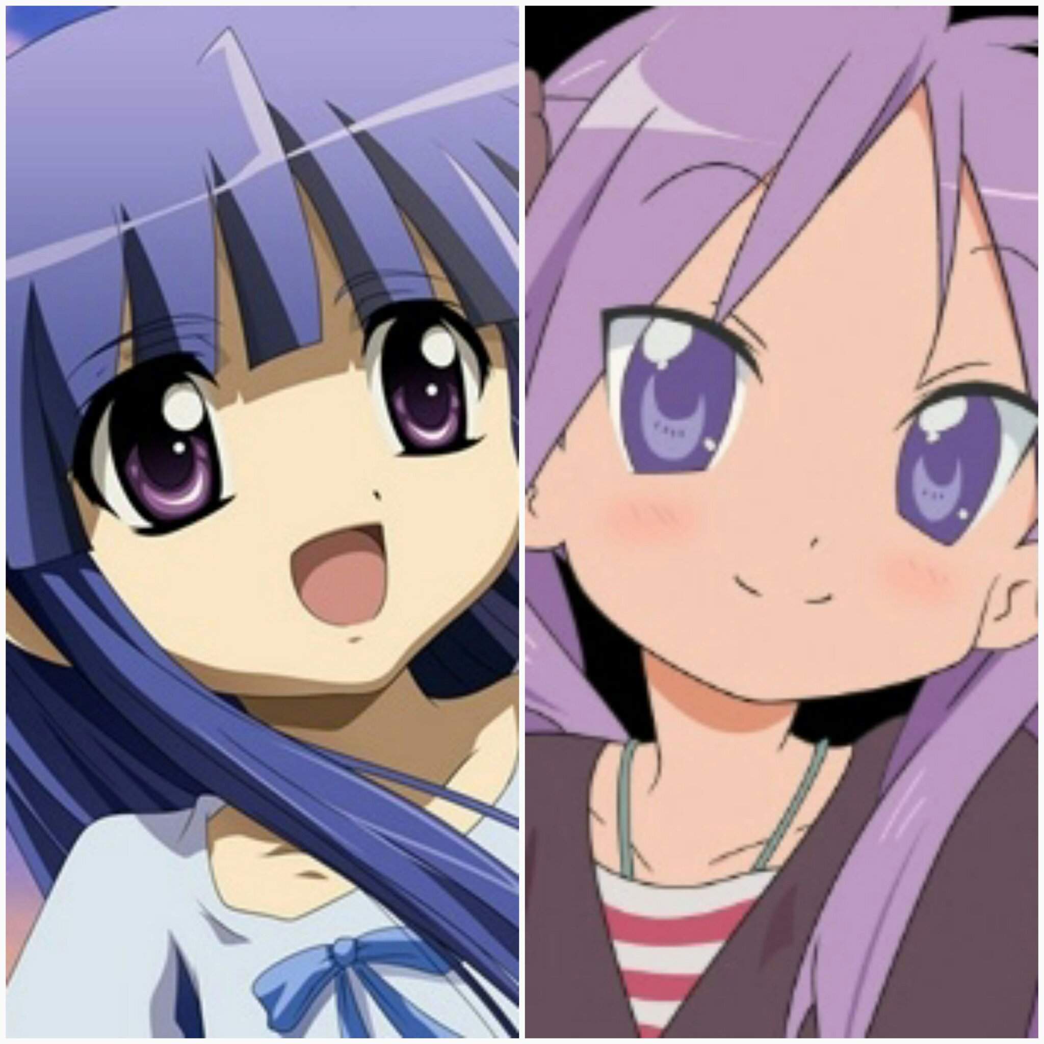 Rika Furude vs Kagami Hiiragi | •Anime• Amino