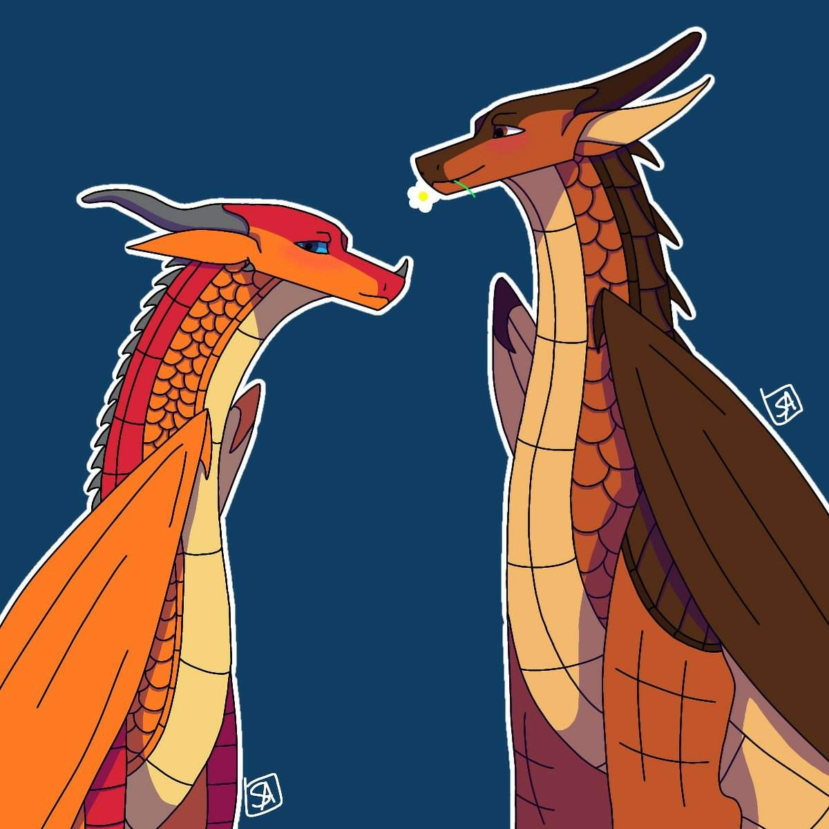 ~Peril & Clay~ | Wings Of Fire Amino