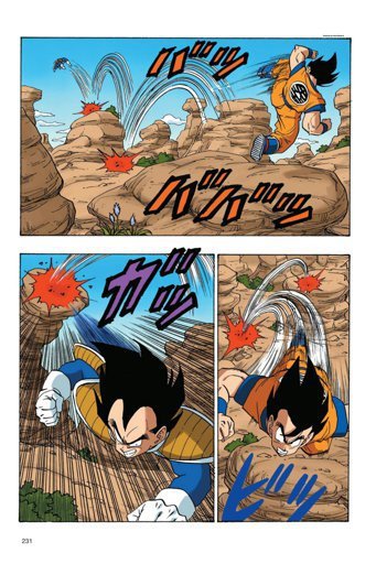 Goku vs Vegeta (manga) (parte 1) | DRAGON BALL ESPAÑOL Amino
