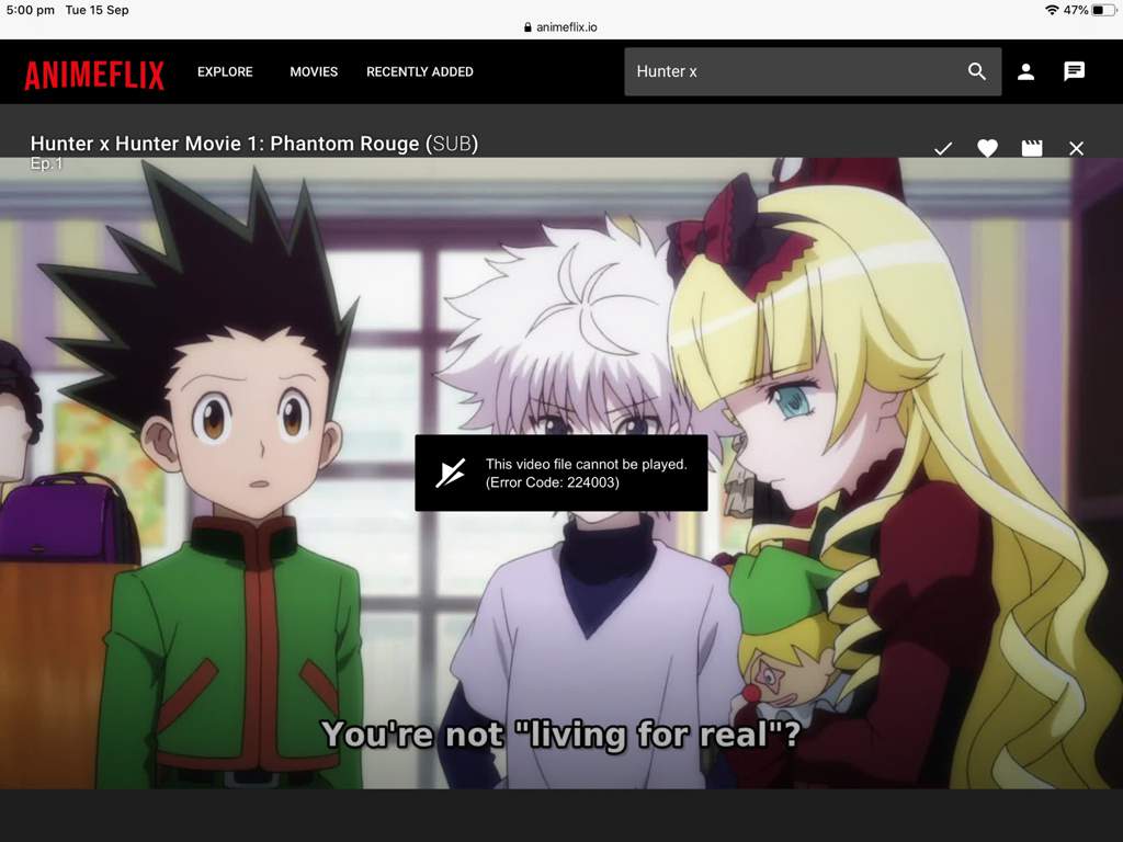 Featured image of post Animeflix io Error