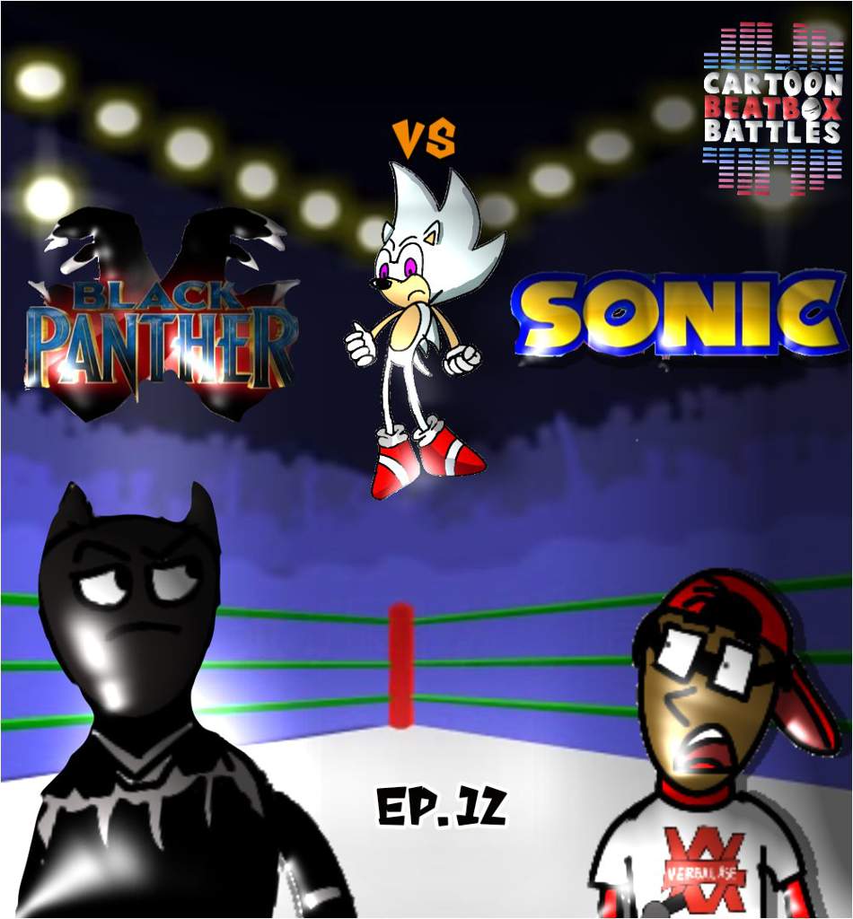 Sonic Vs Black Panther Cartoon Beatbox Battles Fan Art Sonic The Hedgehog Amino - super heros like black panther and sonic and roblox and at