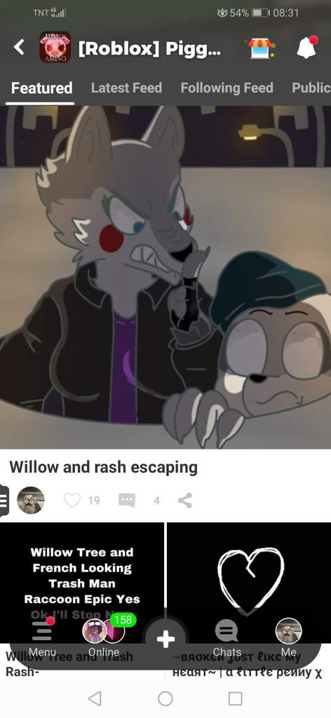 Willow And Rash Escaping Roblox Piggy Amino Amino - roblox piggy amino