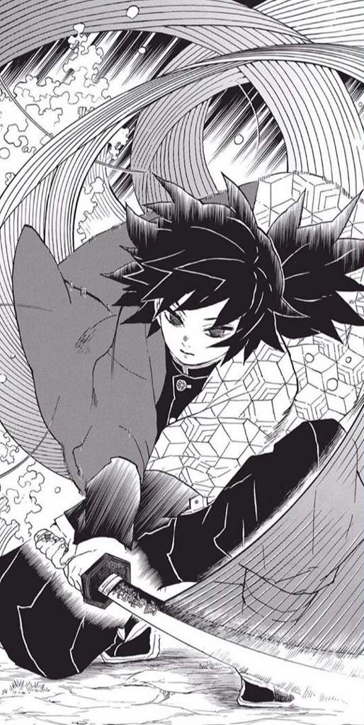 Demon Slayer Manga Panels Giyu Gotouge Is Credited With The Original