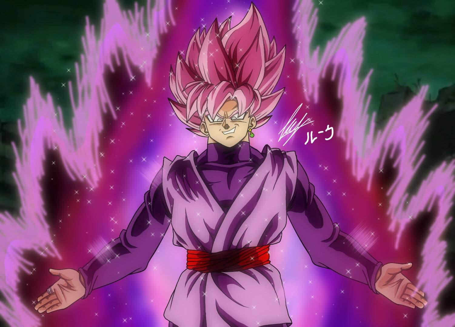 Redraw Challenge 3, Goku Black SSJ Rose uwu | Dibujos de Dragon Ball. Amino