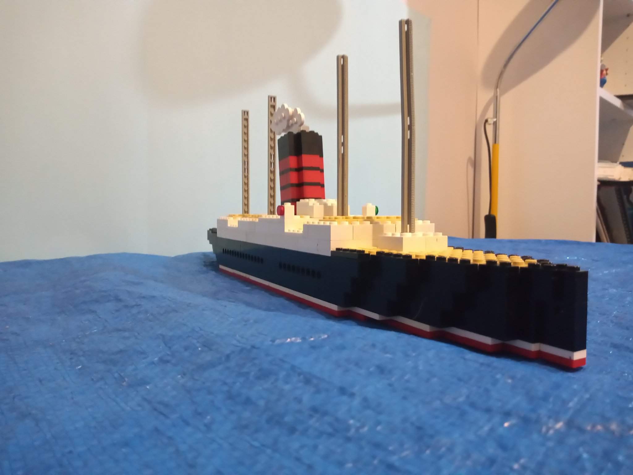 I made the Rms Carpathia in lego | American Horror Story / Ahs Amino