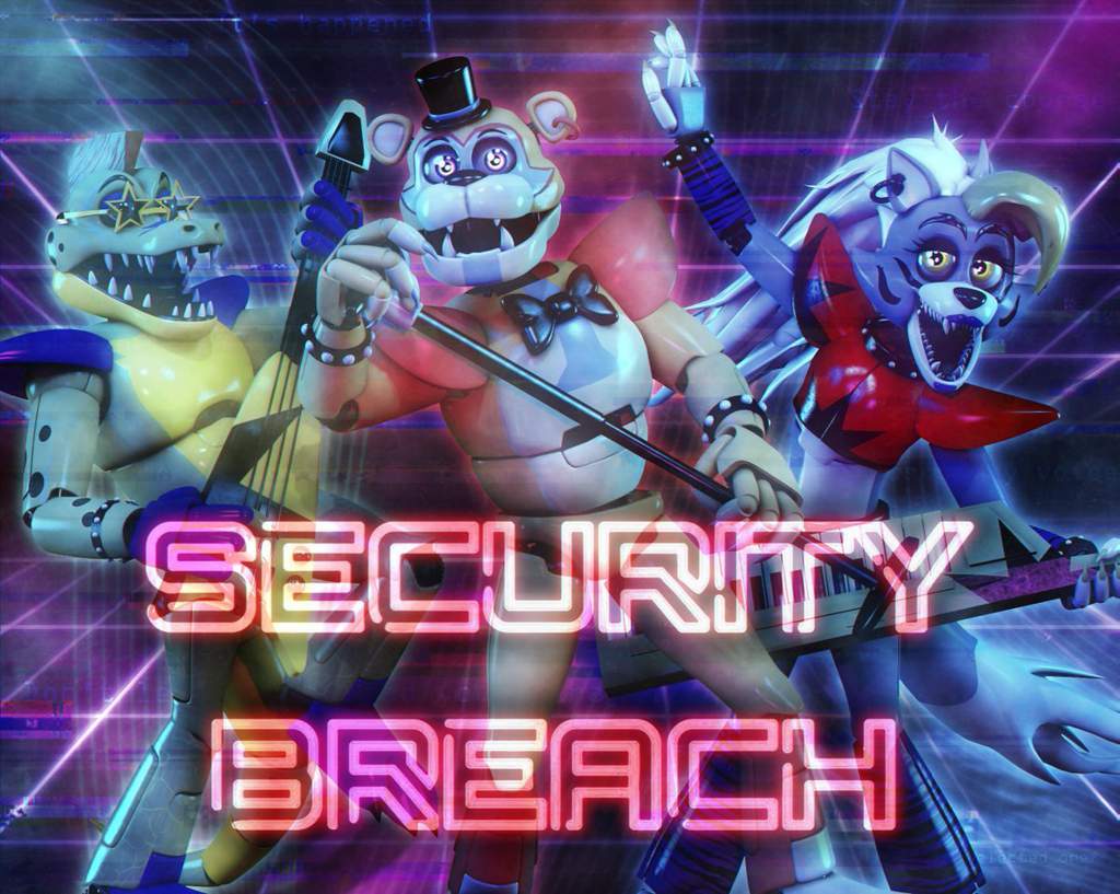 Трейлер "FNaF: Security Breach" .