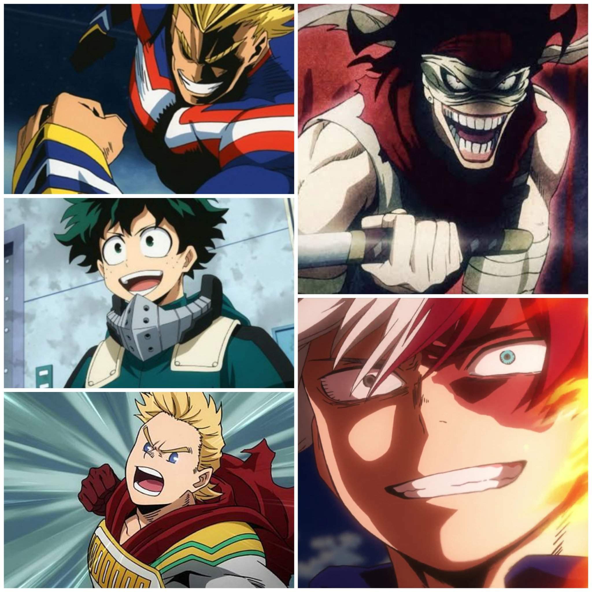 My favorite my hero academia characters | MHA Amino! Amino