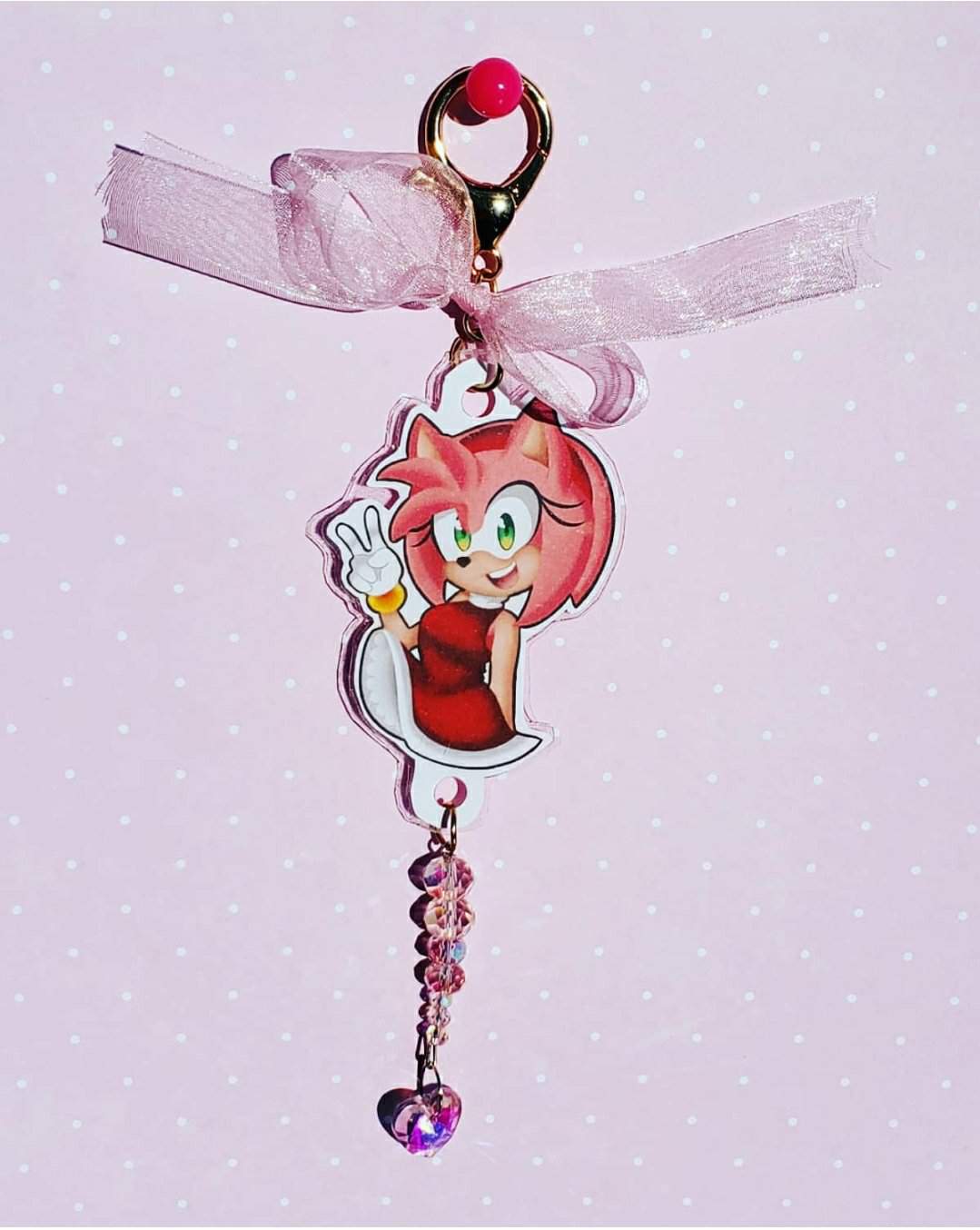 Making an Amy Keychain 🔑 💕 | Sonic the Hedgehog! Amino