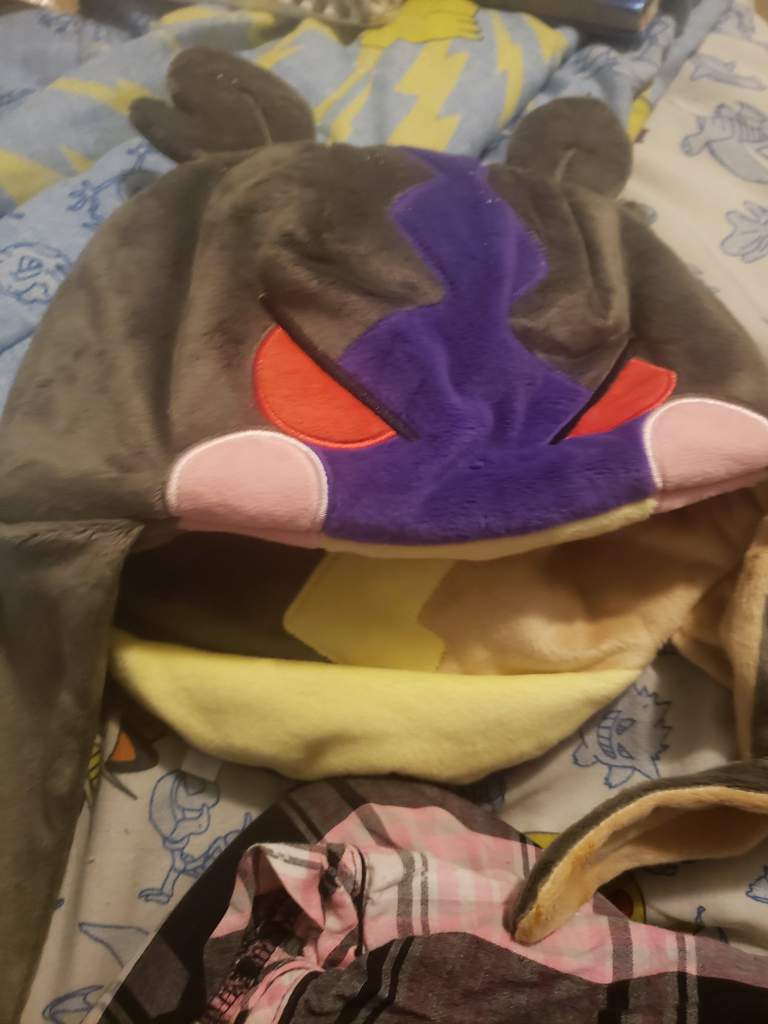 morpeko reversible plush hat