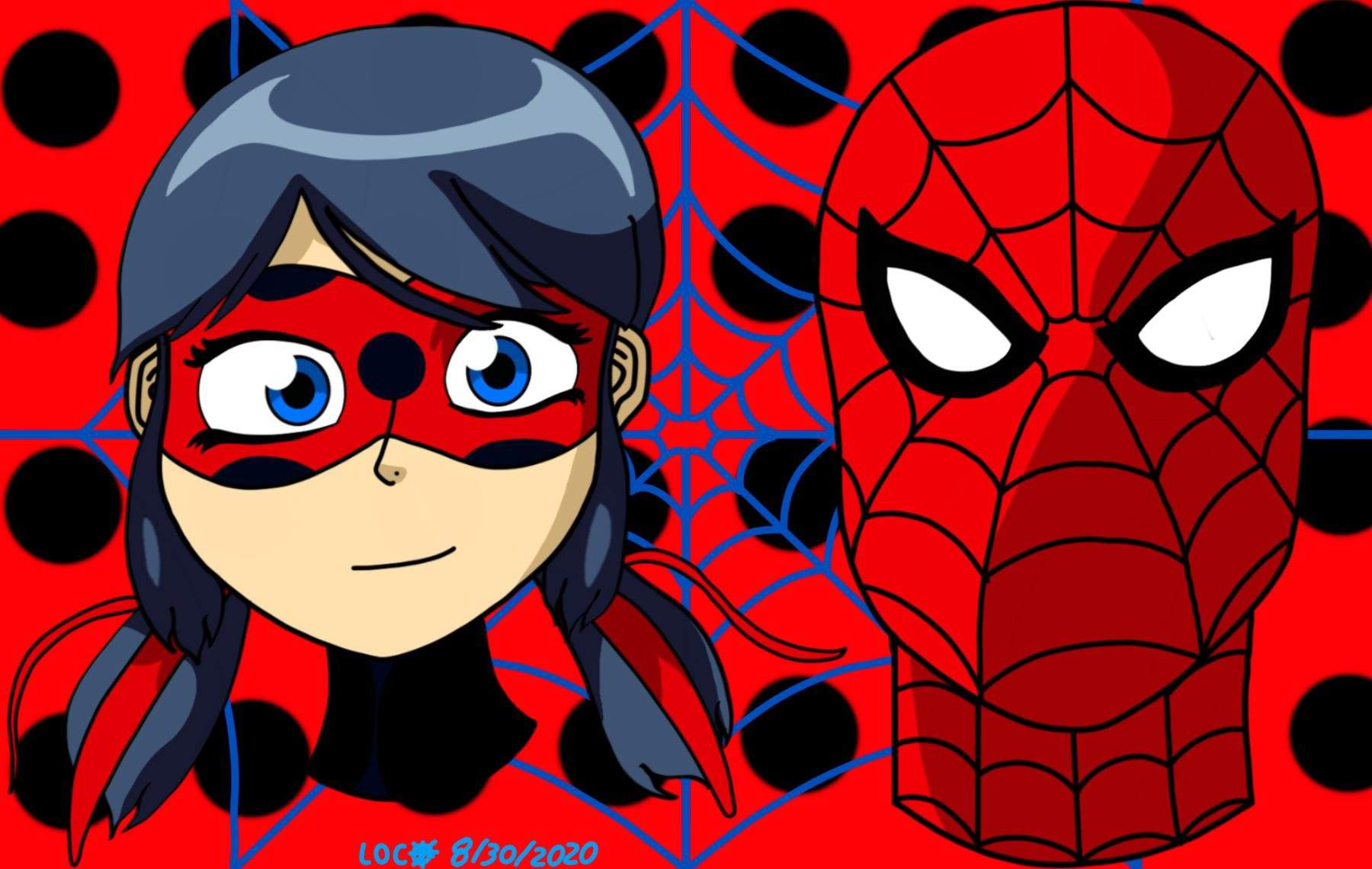 Spider-Man and Ladybug Fan Art | Miraculous Amino