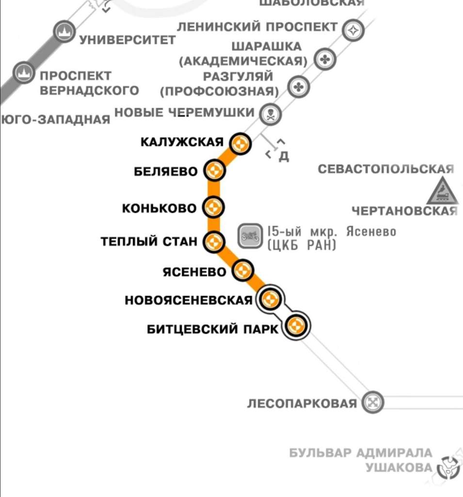 Карта метро лесопарковая метро