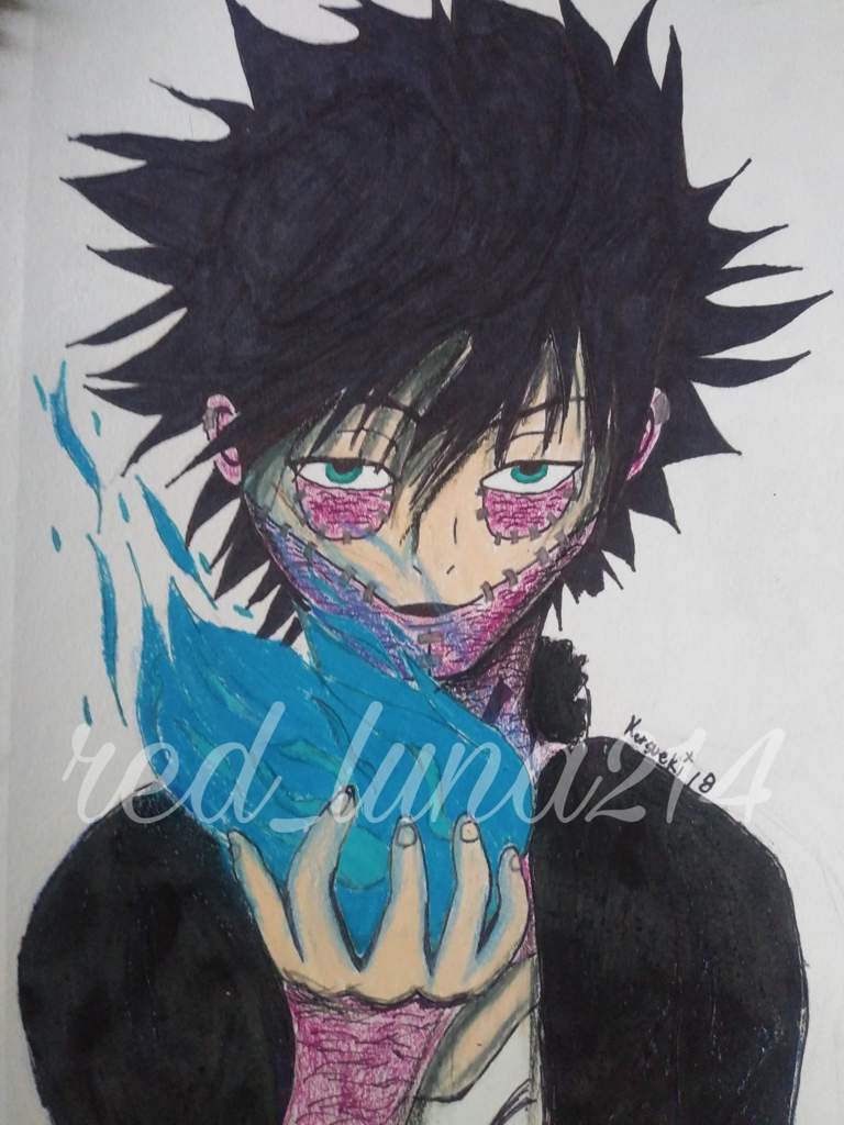 Dabi Redraw 💙🔥 | My Hero Academia Amino