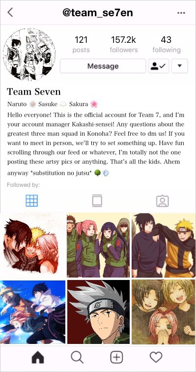 Naruto Instagram Pages | Naruto Amino Naruto Instagram Pages | Naruto Amino