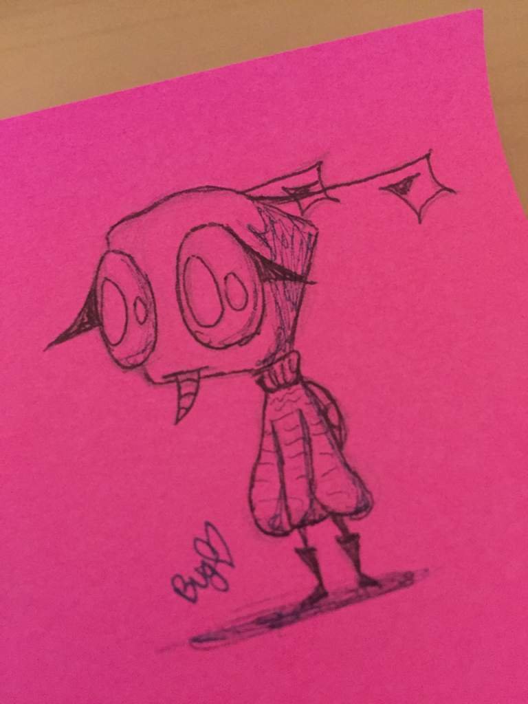 skool sketches | Invader Zim Amino