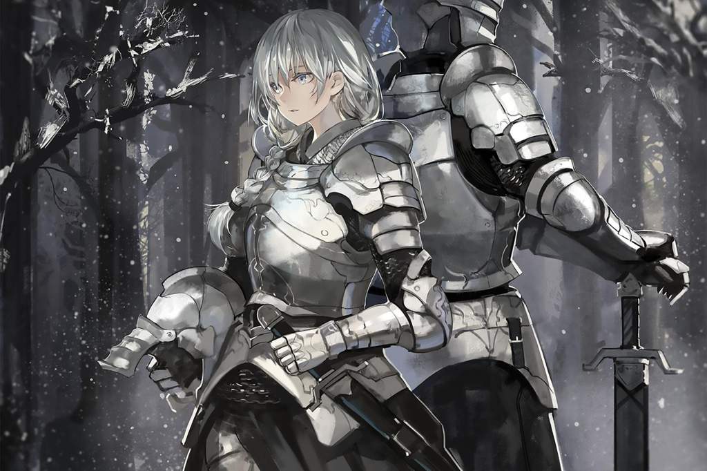 Female warrior anime