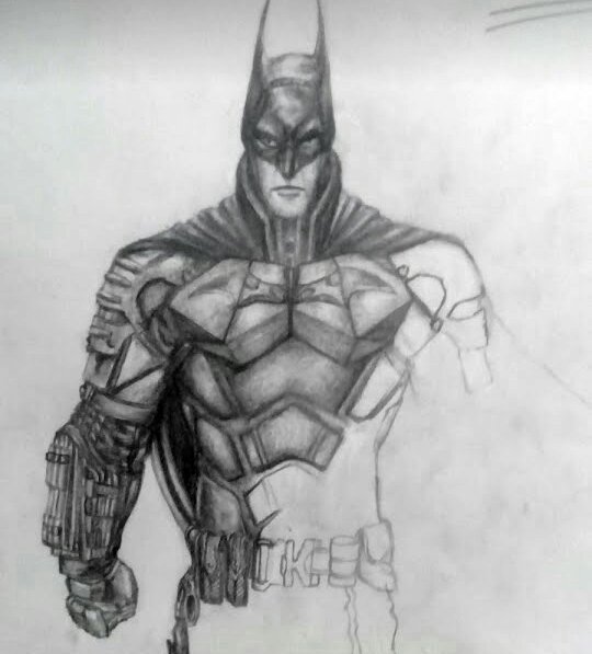 Dibujo a cuerpo completo de the batman (2021) :3,con progreso incluido |  •Arte Amino• Amino