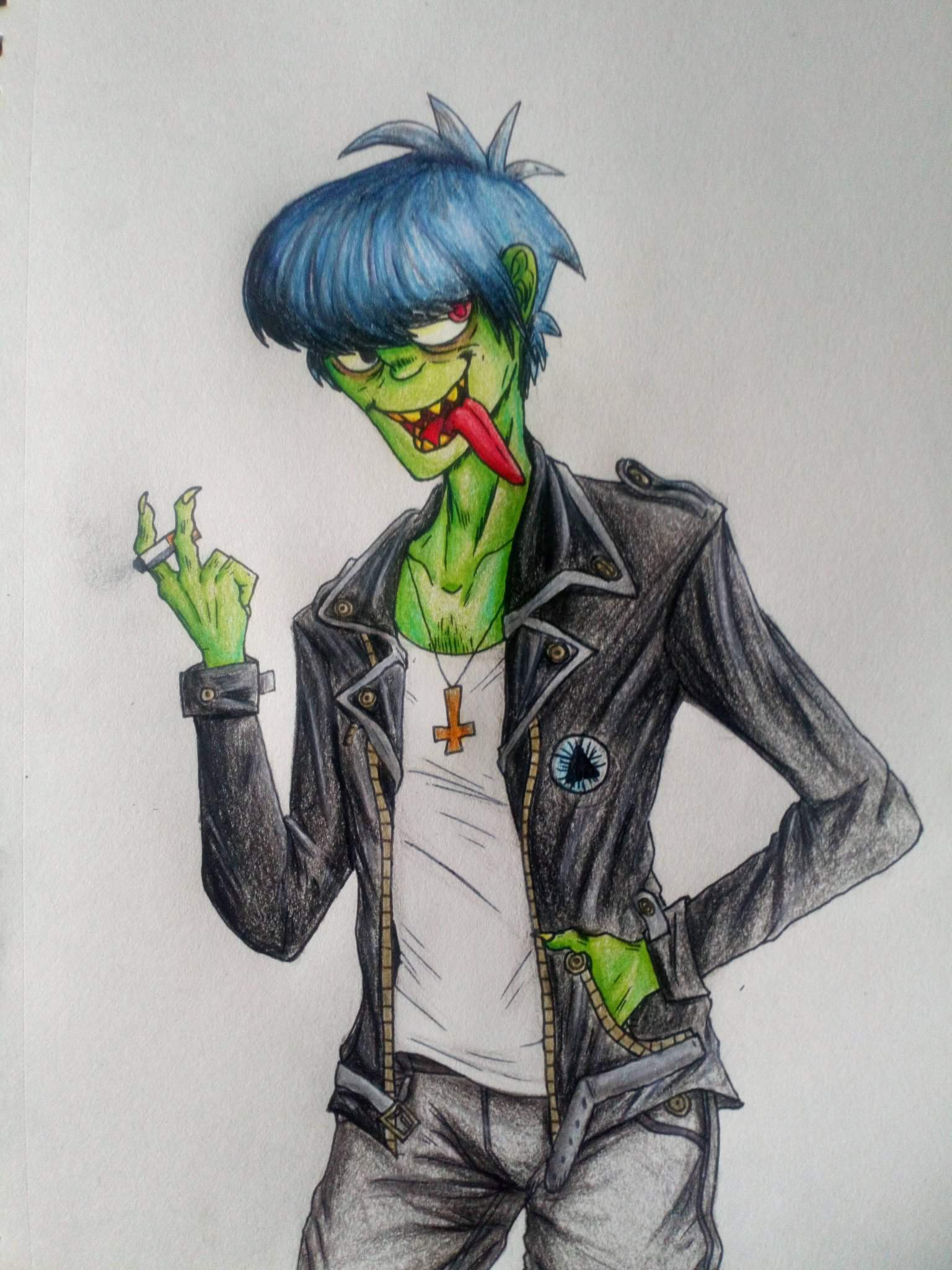 🥒 Murdoc drawing 🥒 | Gorillaz Amino