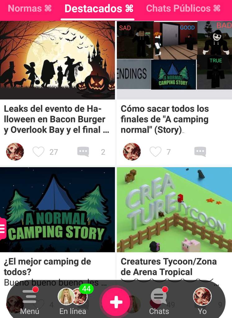 Como Sacar Todos Los Finales De A Camping Normal Story Roblox Amino En Espanol Amino - a normal camping story roblox wiki