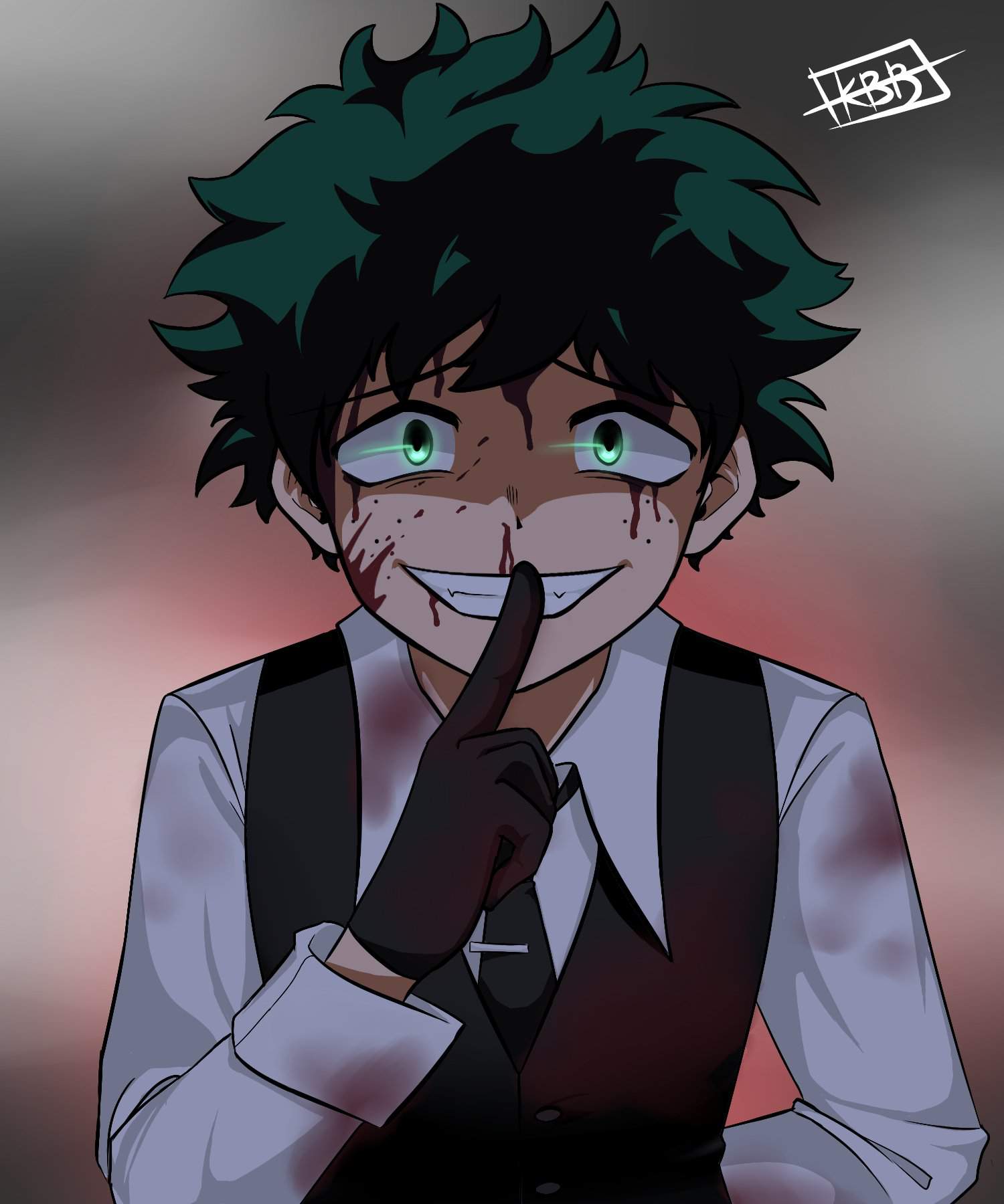 Villain Deku Art | My Hero Academia Amino