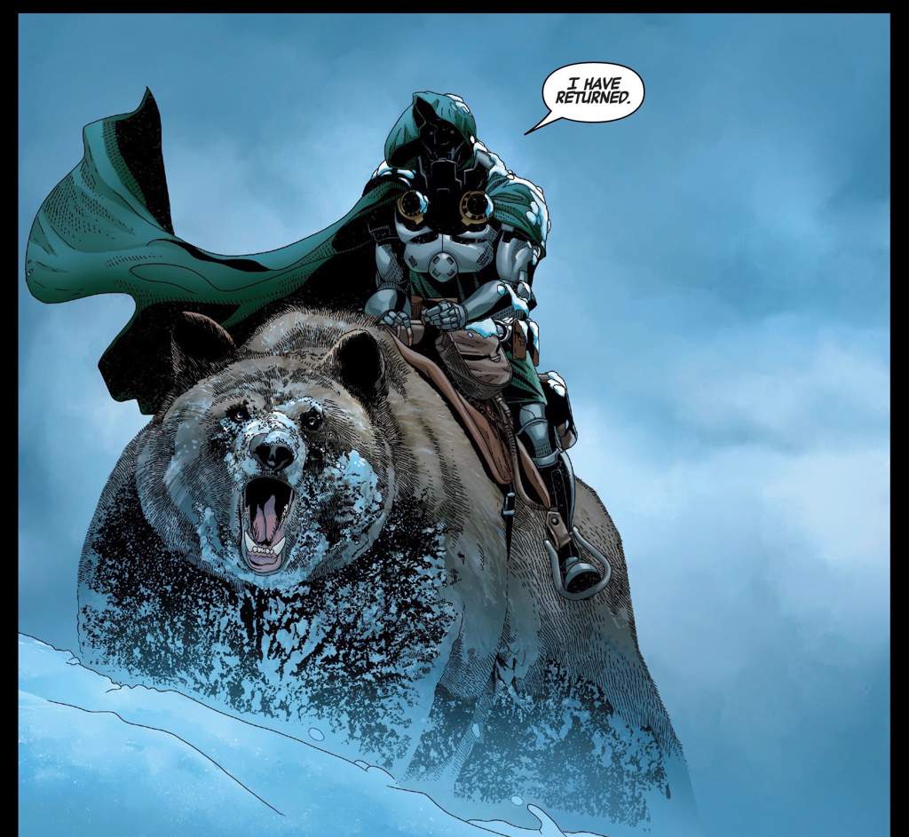 Dr. Doom Riding a Bear! | Marvel Amino