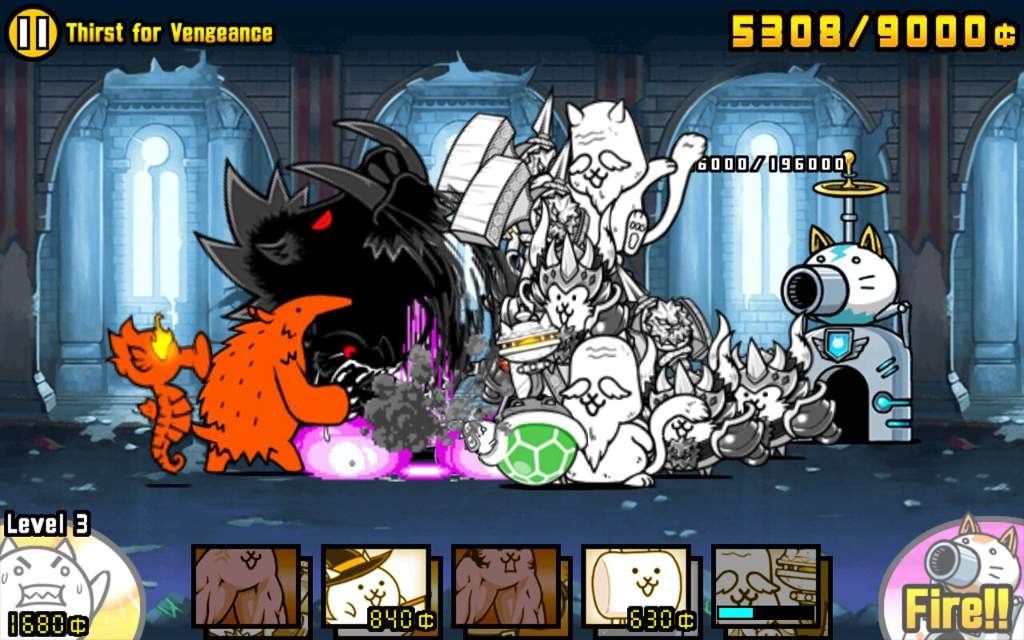 Filibuster Obstructa Attack Animation / The Battle Cats ...