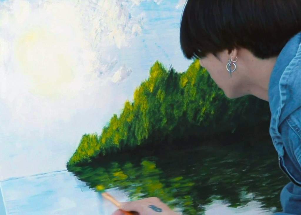 Рисунки которые нарисовали бтс